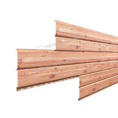 Сайдинг металлический L-брус Золотой орех