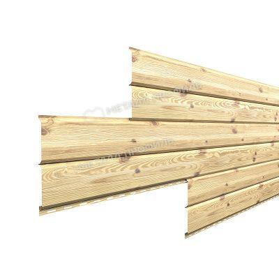 Сайдинг металлический L-брус  Орех