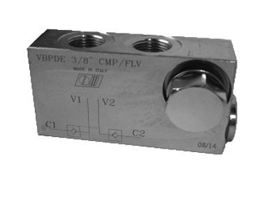 ГИДРОЗАМКИ ДВУХСТОРОННИЕ БОЛТОВОГО КРЕПЛЕНИЯ VBPDE CMP/FLV
