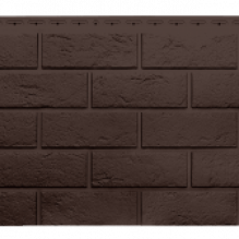 Фасадные панели GL Полипропилен Кирпич состаренный стандарт